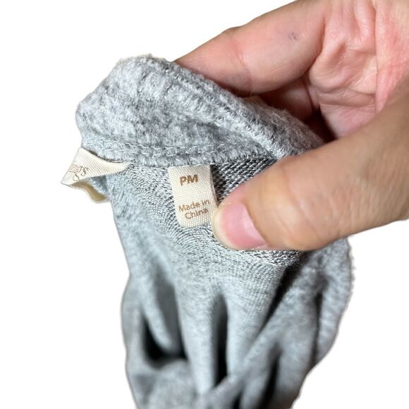 Soft Surroundings Easy Living drawstring waist gray sweater knit dress‎ - Picture 11 of 13